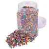 Playbox: Komplet pastelnih steklenih perlic mix – O 5 mm, ~500g