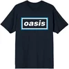 Oasis Majica Maine Road Event Logo Unisex Navy Blue XL