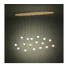 Eglo 390348 - LED prigušiva luster na sajli PORTOCOLOM 17xLED/3W/230V zlatna