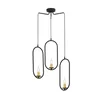 Jupiter 1810 - PI3 E14 - Luster na sajli PONTI 3xE14/40W/230V crna