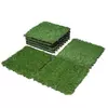 Klik plošča WPC umetna trava (30x30 cm, enostavno polaganje na klik sistem)