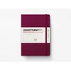 LE NOTEBOOK POCKET A6 HARDCOVER 185 PG RULED PORT RED