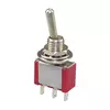 Prekidač kipp 2A/250V 1-pol 2-položaja, fi=6mm