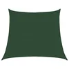 vidaXL Senčno jadro 160 g/m2 temno zeleno 4/5×4 m HDPE