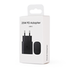 Kućni punjač PD Fast charger 25W za Samsung CE crni