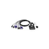 Nedefinisan KVM VGA switch Aten CS22U-AT 2 port sa kablovima