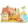 shumee 3D lesena sestavljanka Beach House DIY