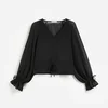 Reserved - Bluza s dekorativnom vezicom