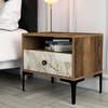 HANAH HOME Noćni stočić Lizbon 531 Walnut White