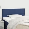 Vidaxl vidaXL Vzglavje za posteljo modro 100x5x78/88 cm blago