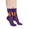 Sokisahtel Nogavice Halloween lila