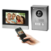 HIKVISION DS-KIS703Y-P družinski video domofonski set, 2-žilni, 7" WI-FI, Full HD, nadometna