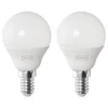 SOLHETTA LED sijalica E14 470 lumena, kugla opal bela, 4000 K