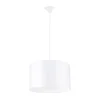Sollux SL.1404 - Luster na sajli NOVA 1xE27/15W/230V prečnik 40 cm, bela boja