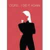 Plakat A4 21x30 cm Britney Spears pop ikona v slogu Y2K