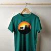 Camiseta Majica sa štampanim printom Cam 443, Muška, Bambus