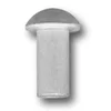 Aluminijasta trdna zakovica s kroglično glavo 4,0*10 mm