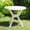 Baštenski sto plastični fi 70cm okrugli ( 17135 )