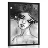 Plakat lunina vila v črnobeli varianti - 30x45 no frame