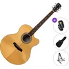 Pasadena PJC-500 All Solid SET Natural Gloss Akustična kitara Jumbo