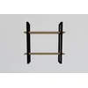 Hanah Home Buba Sapphire Oak Zidna polica, Crna