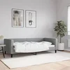Dnevni krevet svjetlosivi 90 x 190 cm od tkanine