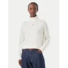 Tommy Jeans Golf Essetnial DW0DW23361 Bela Relaxed Fit