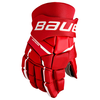 Hokejske rokavice Bauer Supreme M3 Red Intermediate 12 palcev