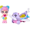TM Toys Kindi Kids Minis Mavrična lutka Kate z letalom