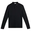 Moška majica J.Lindeberg Florian LS Polo Black L