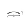 DABEL C40 ručica za nameštaj 96/111/27mm M4x22mm 0205026