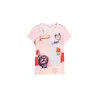 Desigual Majica jastog / roza / rosé / črna