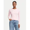 Tommy Jeans Bluza Classic Logo DW0DW23248 Svetlo rožnata Slim Fit
