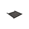 Polica fiksna 800mm rack kačenje na 4 tačke/podesivi zadnji držači Mirsan 19/1U crna MR.SBR80.01_YK