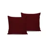De Maroon Maroon Saten Jastučići (Set od 2 komada)