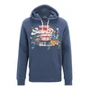 Superdry & Co Majica Tokyo opal/med/rdeča/bela