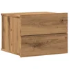 Vidaxl Stenska nočna omarica artisan hrast 40x32x30 cm