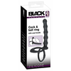 Erotic Collection Prstan za petelina in moda Black Velvets