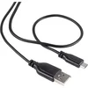 Renkforce USB 2.0 priključni kabel [1x USB 2.0 vtič A - 1x USB 2.0 vtič Micro-B] 1 m črn zelo mehek ovoj Renkforce