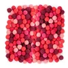 Akrilni Pom Poms, 1 cm - 120 kosov | Različne barve | Red