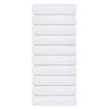 vidaXL Brisače za tuširanje 10 kos bela 70x140 cm 360 g/m2 100% bombaž