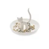 Porcelanasto stojalo za nakit Cat – Balvi