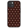 ULTIMATE CASE MagSafe za Apple iPhone 15 - Peach Dots & Chocolate