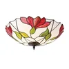 Endon 63960 - Tiffany plafonsko svetlo BOTANICA 2xE27/60W/230V, prečnik 45 cm