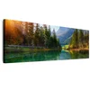 shumee Slika na italijanskem platnu 120 x 40 cm - moderni slog - narava Slika na italijanskem platnu 135 x 45 cm - moderni slog - narava