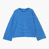 Cropp - Prugasta majica - indigo