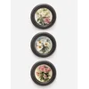 Home Gallery Set od 3 mini slike Ruže u smeđem okviru 17.5cm