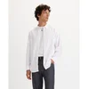 Levis za moške. A7210-0000 Originalna srajca z gumbi v beli barvi (S), Bela, Priložnostno, Bombaž, Dolg rokav