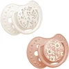 LOVI Silikonski dinamični cuclji BLOSSOM 6-18m 2 kos deklica