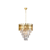 Luster na lancu ASPEN GOLD 9xE14/40W/230V